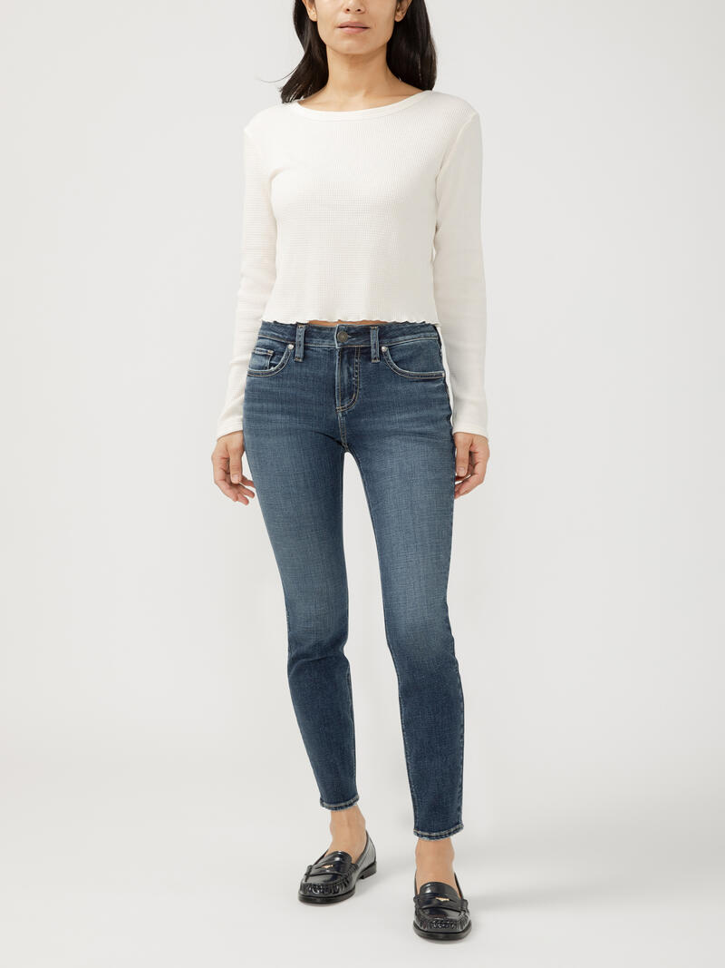 Suki Mid Rise Skinny Jeans