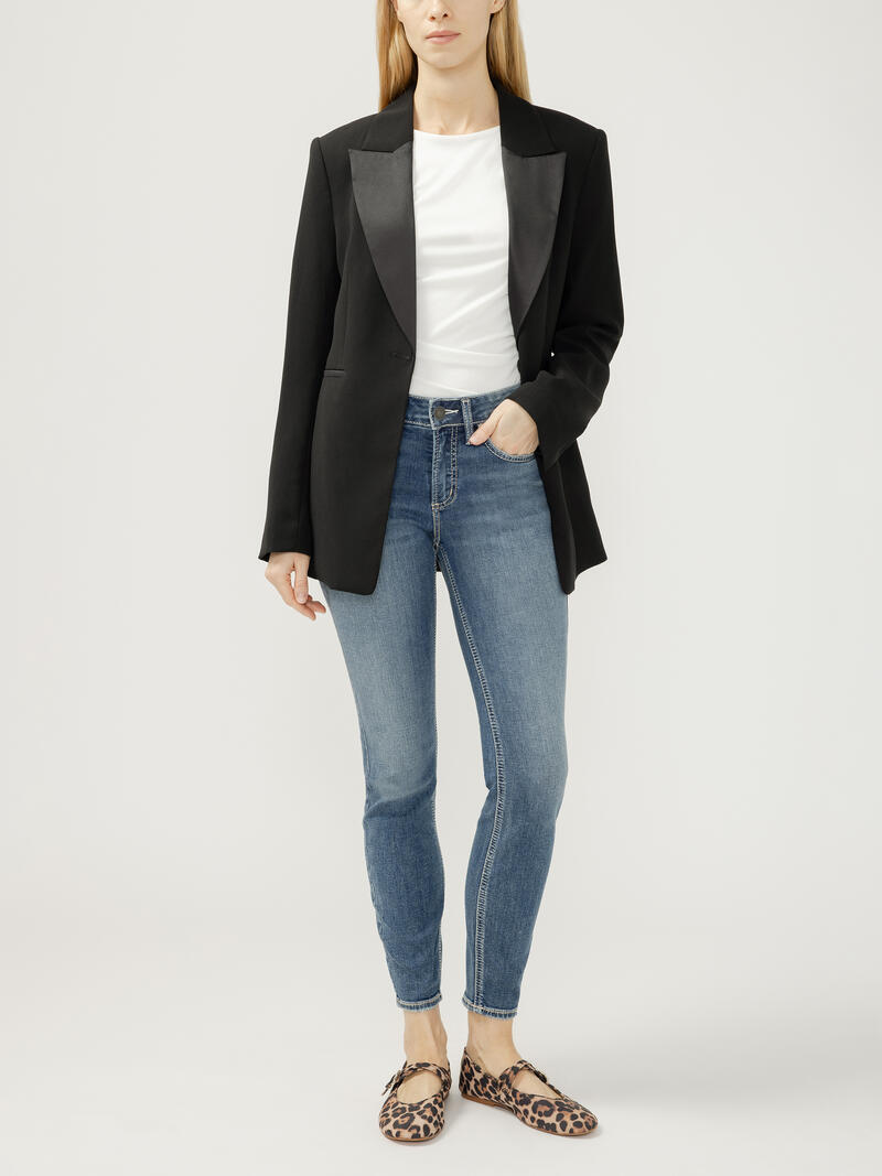 Suki Mid Rise Skinny Jeans