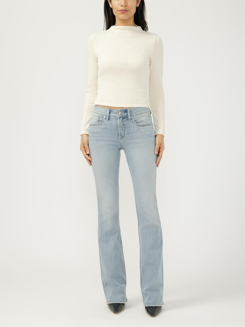 Suki Mid Rise Bootcut Luxe Stretch Jeans