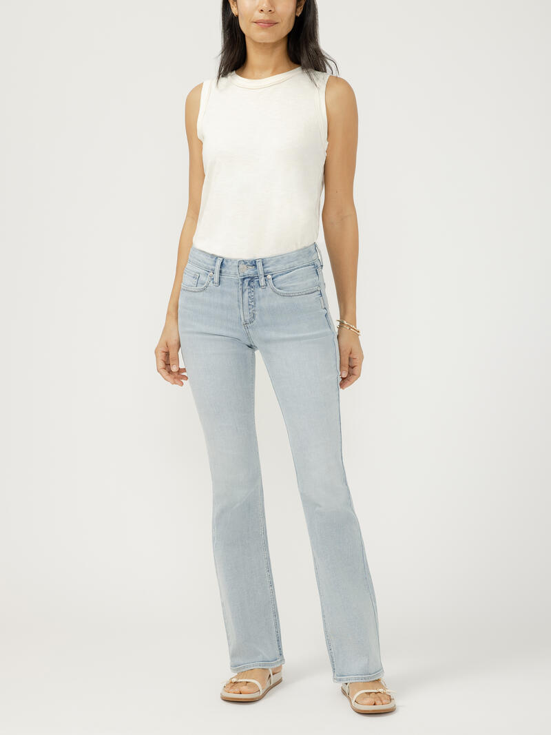 Suki Mid Rise Bootcut Luxe Stretch Jeans
