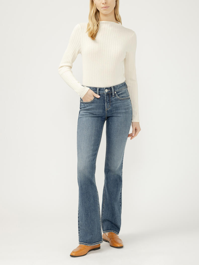 Suki Mid Rise Bootcut Jeans