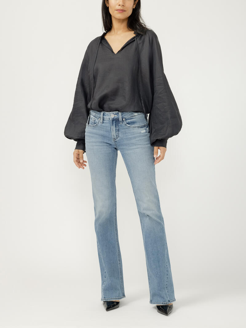 Suki Mid Rise Bootcut Luxe Stretch Jeans