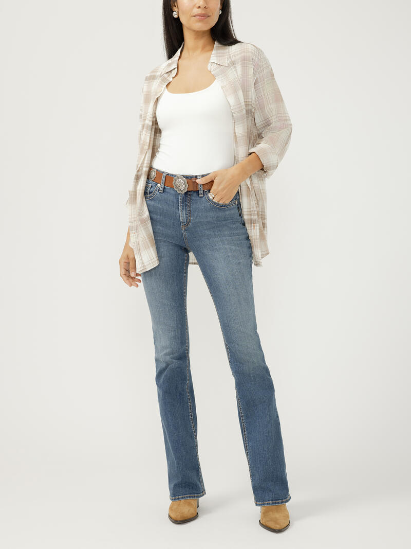 Avery High Rise Bootcut Frontier Strong Jeans