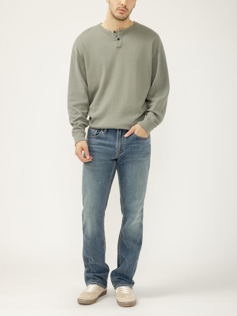 Jace Slim Fit Bootcut Knit Flex Jeans