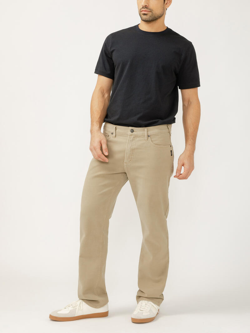 Grayson Classic Fit Straight Leg Knit Flex Jeans