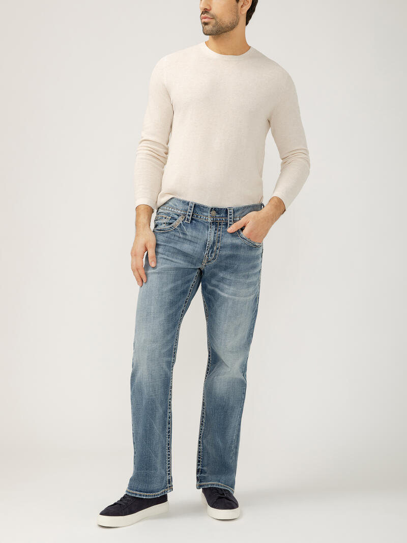 Zac Relaxed Fit Straight Leg Jeans