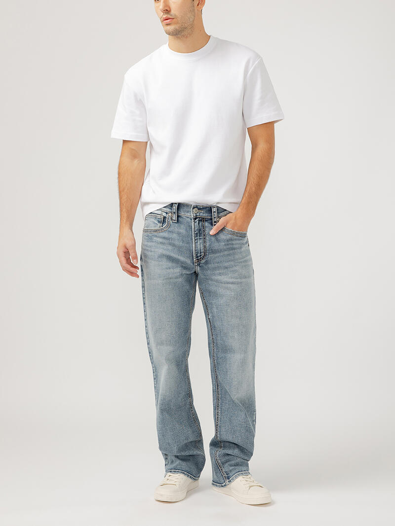 Zac Relaxed Fit Straight Leg Luxe Heritage Jeans