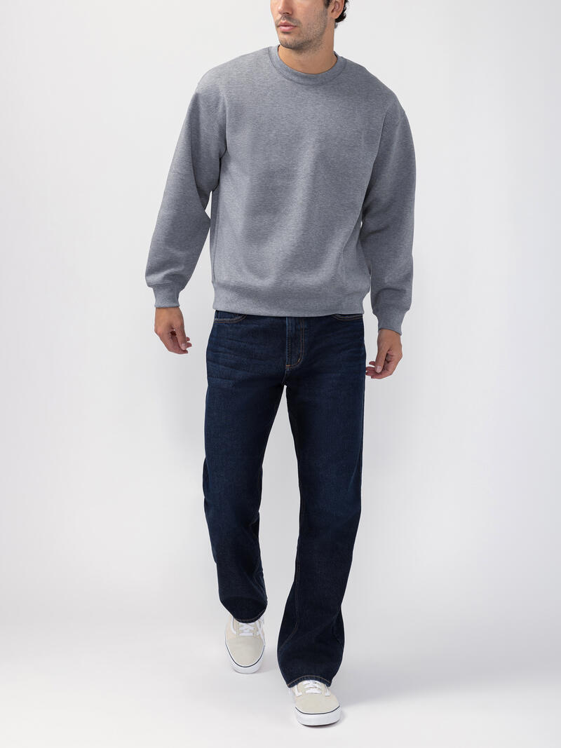 Relaxed Straight Leg Jeans