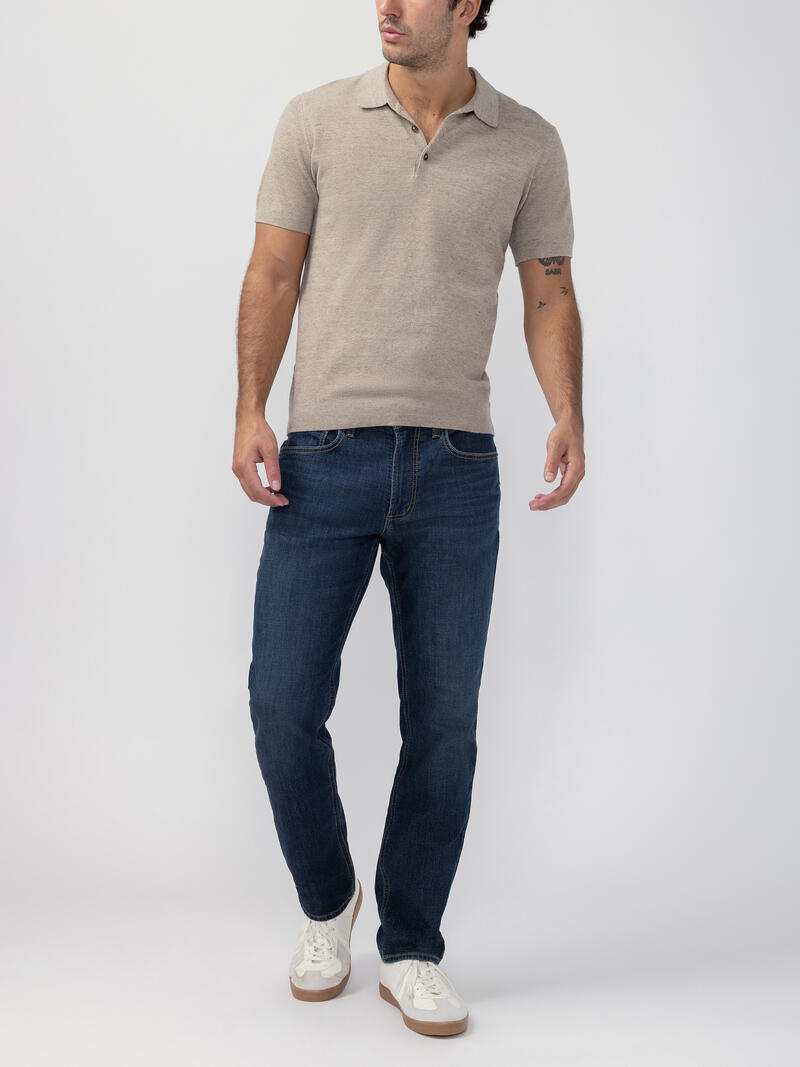 Eddie Slim Straight Leg Jeans