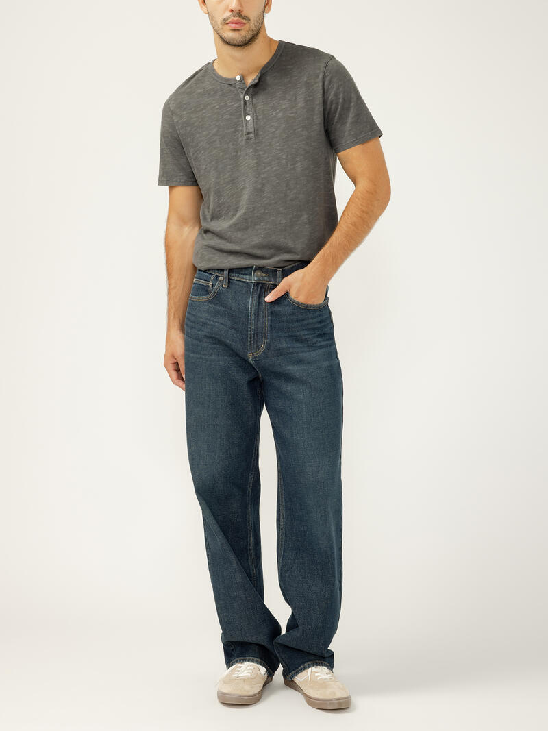 Big Guy Baggy Straight Leg Jeans