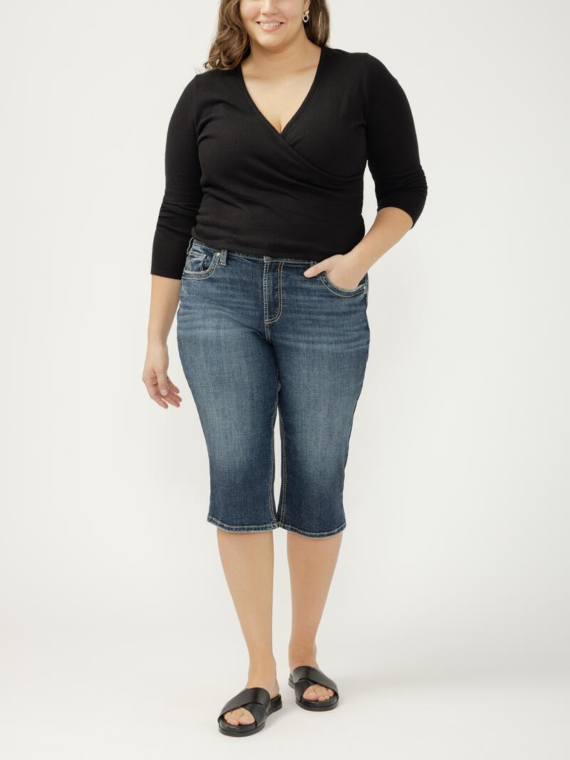 Suki Mid Rise Capri Plus Size