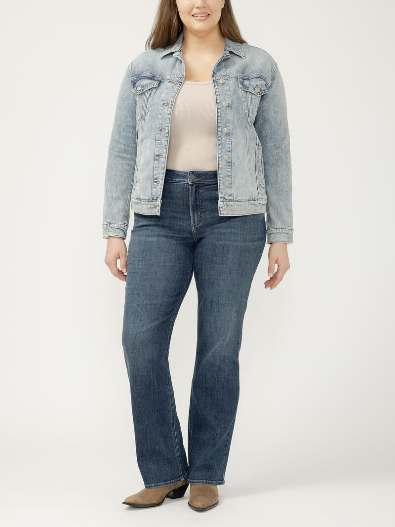 Suki Mid Rise Slim Bootcut Luxe Stretch Jeans