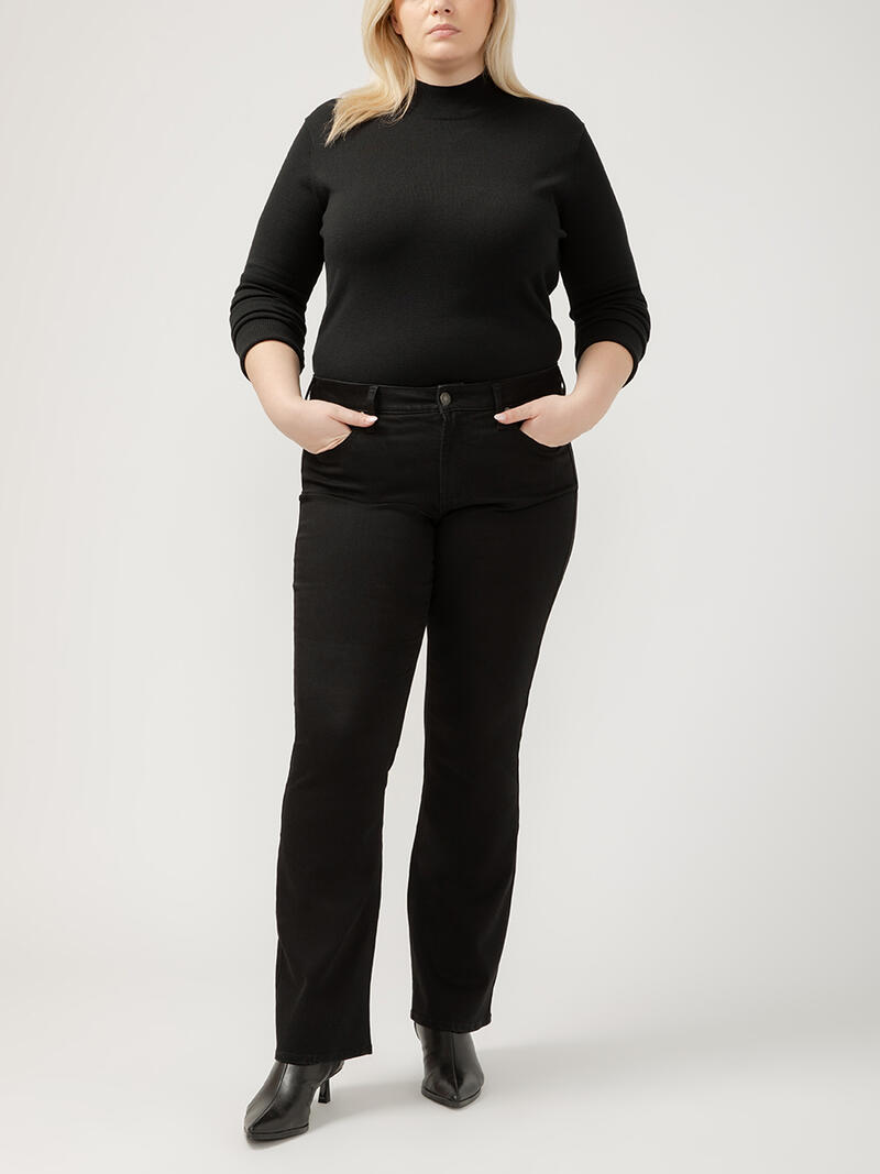 Suki Mid Rise Bootcut Luxe Stretch Jeans Plus Size